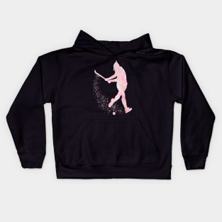 Girl Field Hockey Watercolor Sport Decor Gift Kids Hoodie
